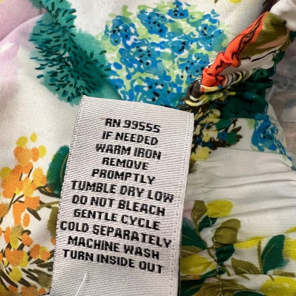 Deja Bleu Artsy Novelty Print Midi Skirt XS Art to Wear City Chic Colorful - Picture 10 of 10